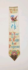 Victorian silk bookmark for sale  CRAWLEY