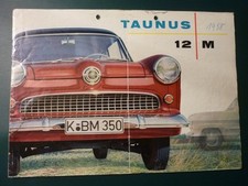 Neuwagenprospekt ford taunus gebraucht kaufen  Düsseldorf