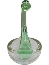 Glass swan sculpture for sale  UK