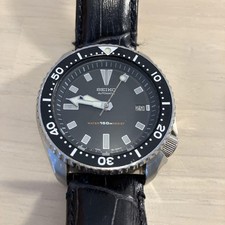 Usado, Seiko 7002-7000 4º mergulhador 1981 automático 180537 pulseira de borracha incluída usada comprar usado  Enviando para Brazil