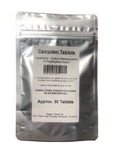 Campden tablets pouch for sale  ILMINSTER