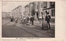 Cartão postal 1906 Earthquake Women Cook in Middle of Street After Fire San Francisco comprar usado  Enviando para Brazil