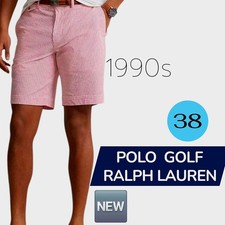 Antigo POLO GOLF RALPH LAUREN linho Fairway anos 90 em xadrez clássico vermelho e branco - 38  comprar usado  Enviando para Brazil