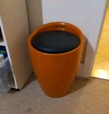 Orange stool chair for sale  SWINDON