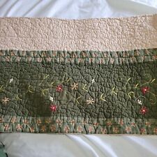 Vintage quilted embroidered for sale  Newman Lake