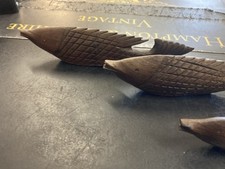 Carved wooden fish for sale  FRODSHAM