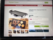 Judge teppanyaki table for sale  IPSWICH