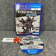 Firewall zero hour for sale  Carrollton