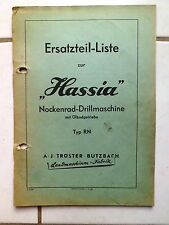Hassia nockenrad drillmaschine gebraucht kaufen  Loxstedt