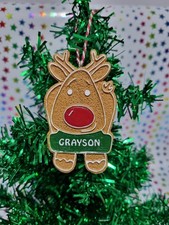 Reindeer cookie christmas for sale  ADDLESTONE