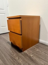 Mesa de cabeceira moderna fazenda com gavetas 2 gavetas mesa de cama madeira maciça natural comprar usado  Enviando para Brazil