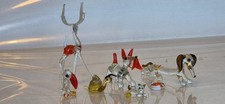 Vintage glass miniature for sale  DUNDEE