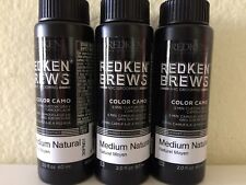 3 botellas REDKEN PARA HOMBRE 5 minutos color camuflaje personalizado proteína gris y aceite de quinua segunda mano  Embacar hacia Mexico