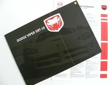 Brochure dodge viper d'occasion  France