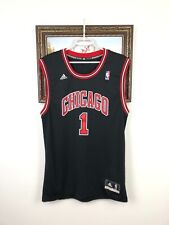Camiseta Jersey Preta Masculina Vintage Adidas Derrick Rose Chicago Bulls NBA Tamanho M comprar usado  Enviando para Brazil