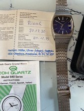 Vintage ricoh quartz gebraucht kaufen  Worms