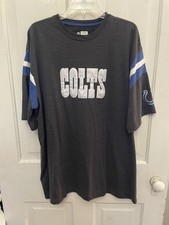 Camiseta NFL Colts Team Logo - Cinza escuro com detalhes azuis unissex 2x comprar usado  Enviando para Brazil