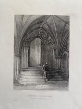 1837 antique print for sale  MARLOW
