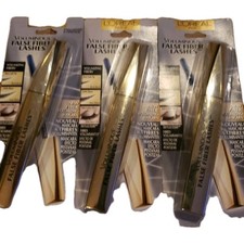 Usado, Máscara de cílios 3-Loreal volumosa fibra falsa 270 Blackest Black0,34 oz   comprar usado  Enviando para Brazil