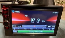 Rádio Kenwood Excelon DNX5180 6,8" navegação Garmin DVD tela sensível ao toque testado comprar usado  Enviando para Brazil