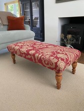Large upholstered footstool for sale  BLANDFORD FORUM