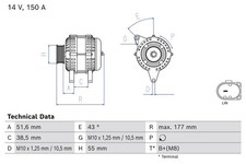 Lichtmaschine generator hyunda gebraucht kaufen  Bautzen