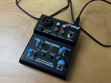 Mini mixer Pyle PAD10MXU 2 canais com interface de áudio USB DJ 18V Phantom Power comprar usado  Enviando para Brazil