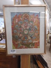 Tanka tibetano antico usato  Roma