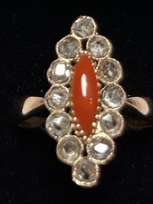 anello antico diamanti usato  Guidonia Montecelio