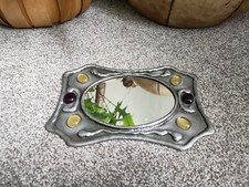 Small modern mirror for sale  NEWPORT