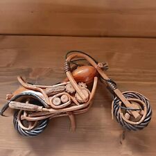 Wooden motorbike handmade for sale  OKEHAMPTON
