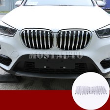 Para BMW X1 F48 ABS grade central cromada acabamento tampa moldura 14 peças 2016-2019, usado comprar usado  Enviando para Brazil