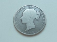 1846 halfcrown low for sale  LEICESTER