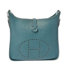 Bolsa de ombro jeans HERMES Bleu 800000121689000 comprar usado  Enviando para Brazil