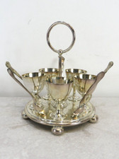 Cruzeiro de ovos folheado a prata James Dixon & Sons (década de 1880) comprar usado Cruzeiro de ovos folheado a prata James Dixon & Sons (década de 1880) comprar usado  Enviando para Brazil