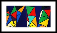 Piero dorazio serigrafia usato  Lendinara