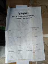 Vingli garden bridge for sale  Salome