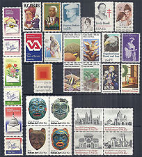 Conjunto de 31 anos comemorativos dos EUA 1980, 1803-1843 tiras, blocos, singles - MNH  comprar usado  Enviando para Brazil