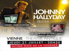 Johnny Hallyday  Vienne 21/Juillet/2016- 1.DVDs na sprzedaż  Wysyłka do Poland