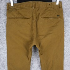 SCOTCH SODA STUART MĘSKIE BRĄZOWE SPODNIE CHINOSY W32 L32 SLIM PROSTE SPODNIE ZAMEK BŁYSKAWICZNY na sprzedaż  PL