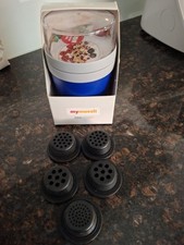 Muesli becher blau gebraucht kaufen  Landau