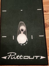 Puttout putting mat for sale  LONDON