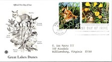 FDC 2008 SC #4352 Red Fox & Sparrow - Empire MI - Par - J2056 comprar usado  Enviando para Brazil
