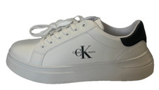 Tênis Calvin Klein Jeans monograma juniores Reino Unido 6 EUA 6.5 EU 39 REF SF230 = comprar usado  Enviando para Brazil