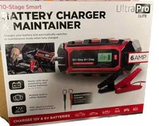 Carregador e mantenedor de bateria inteligente UltraPro Elite, 6V/12V, 6A, usado comprar usado  Enviando para Brazil