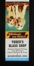 1950s Yoder's Glass Shop Fitting para todos os carros prateleiras e tampos de vidro Sugarcreek OH comprar usado  Enviando para Brazil