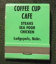 Matchbook coffee cup for sale  USA