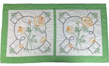 Handmade quilted embroidered for sale  Hudson