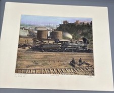 Foto colorida por Susan Bock US Military Rail Road City Point Va por volta de 1864, usado comprar usado  Enviando para Brazil