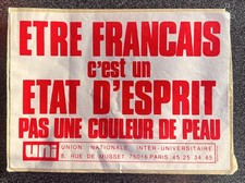 Autocollant uni français d'occasion  Paris XVIII